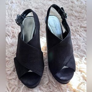 Style & Co. Black Slingback Heels | Size 35/5